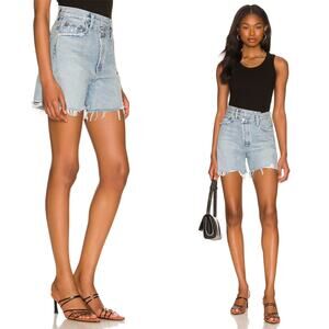 AGOLDE Criss Cross Short Symbol